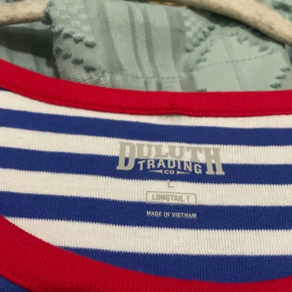 LRG Striped Shirt with Red Accent - Picture 4 of 5